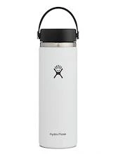 Hydro Flask Wide Mouth 20oz White