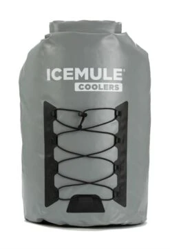 IceMule Pro 33L XLarge Waterproof Backpack Cooler Bag – Grey