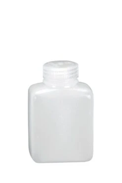 Nalgene HDPE Wide Mouth Square Container – 250ml