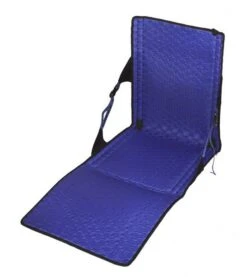Crazy Creek Hex 2.0 Powerlounger Lightweight Packable Hiking Chair And Mat – Black/Royal