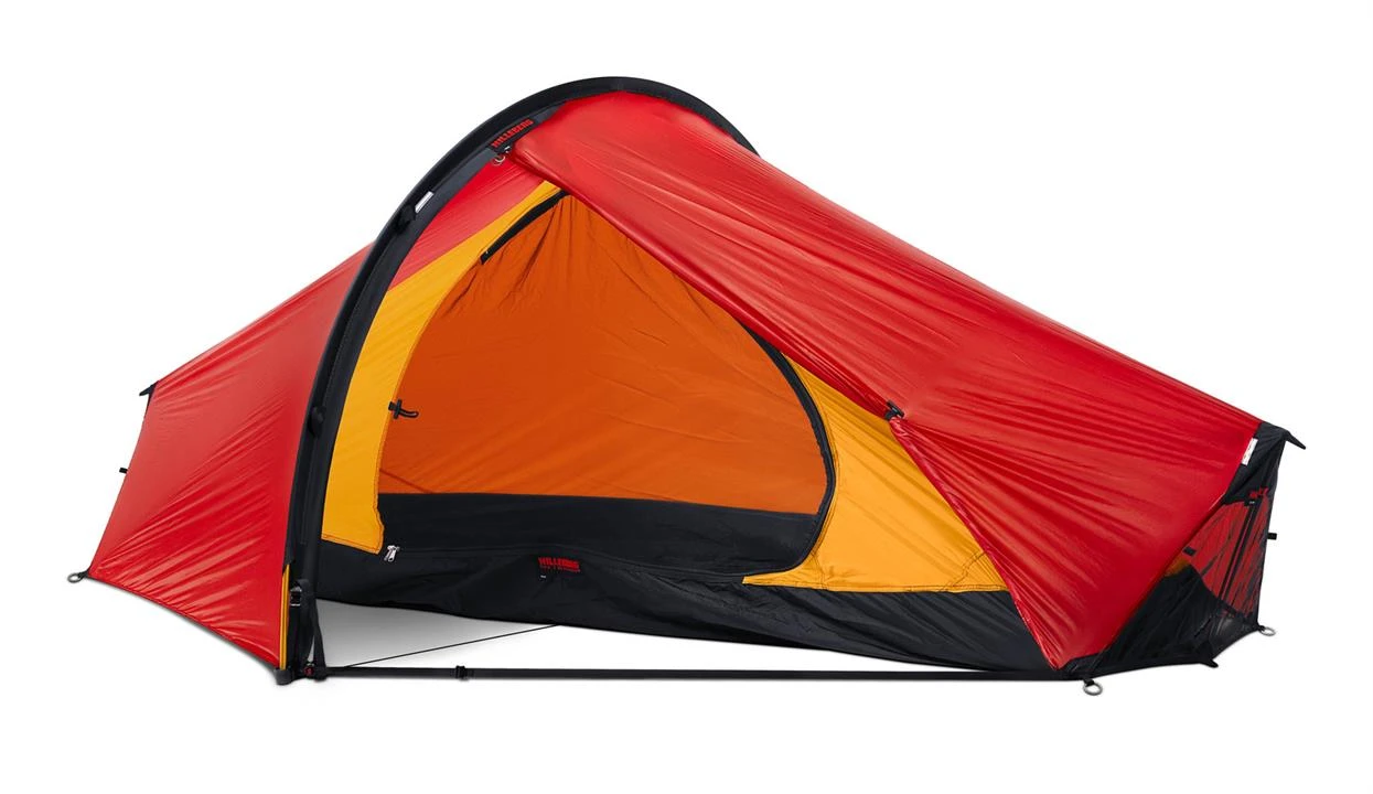 Hilleberg Enan – Light Weight 1-Person Mountain Hiking Tent – Red