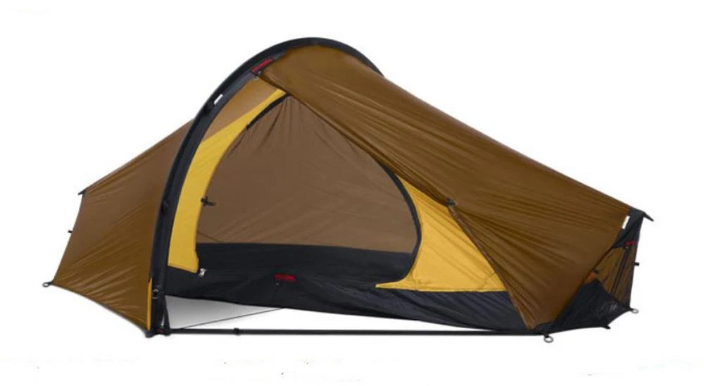 Hilleberg Enan – Light Weight 1-Person 3 Season Mountain Hiking Tent – Sand
