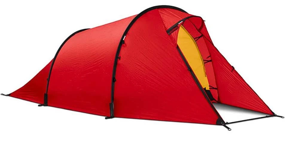 Hilleberg Nallo 3 – 3-Person 4 Season Mountain Hiking Tent – Red