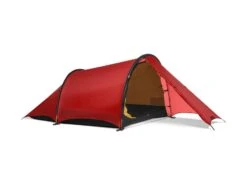 Hilleberg Anjan 2 – Light Weight 2-Person Mountain Hiking Tent – Red