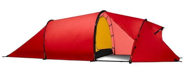 Hilleberg Nallo 4 GT – 4-Person 4 Season Mountain Hiking Tent – Red