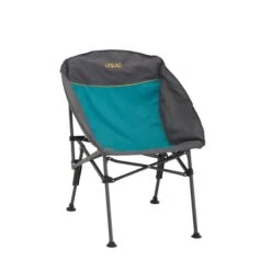 Uquip Comfy Folding Camping Chair – Petrol/Grey