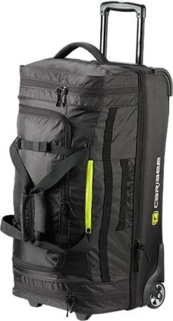Caribee Scarecrow DX 70L Wheeled Duffle Bag – Black