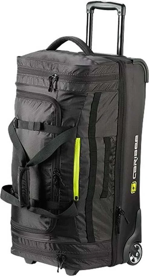 Caribee Scarecrow DX 70L Wheeled Duffle Bag β Black