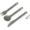 Sea To Summit AlphaLight 3 Piece Cutlery Set – Knife, Fork & Spoon