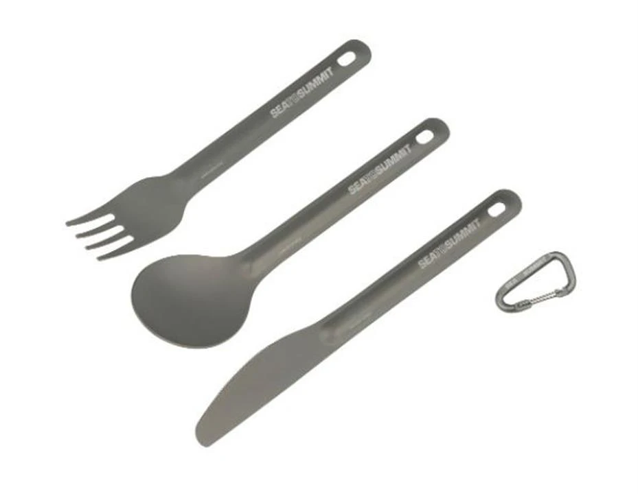 Sea To Summit AlphaLight 3 Piece Cutlery Set – Knife, Fork & Spoon
