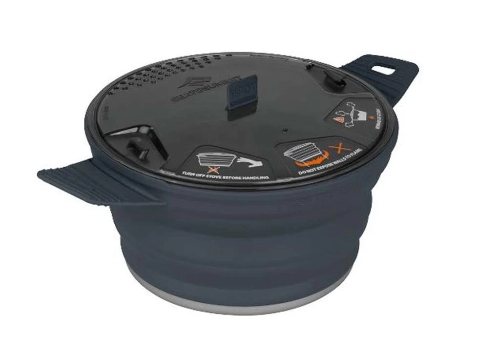 Sea To Summit X-Pot Collapsible Pot/Bowl β 2.8 Litre β Charcoal
