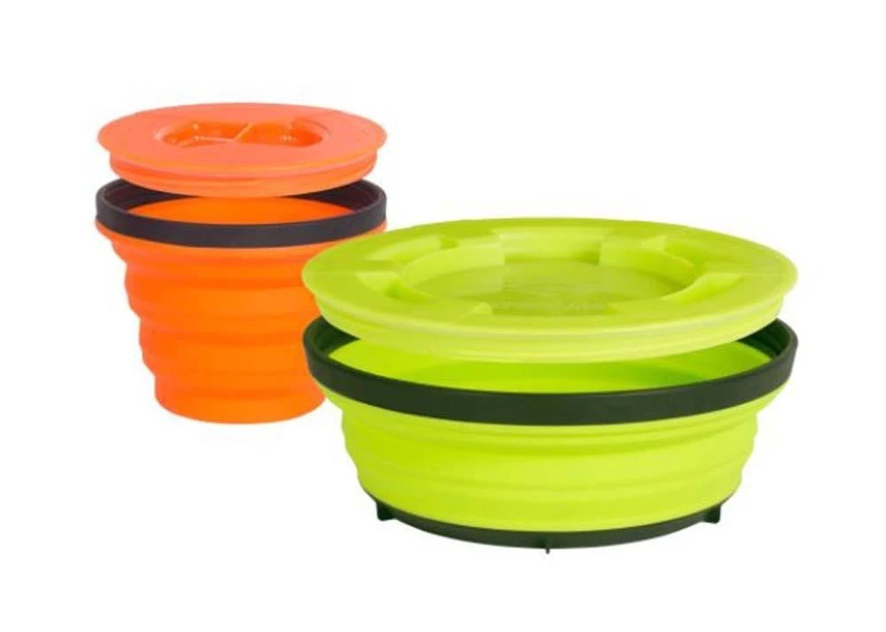Sea To Summit X-Seal & Go Collapsible Food Container Set β Small β Lime Olive
