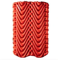Klymit Insulated Double V Lightweight Sleeping Mat – Orange