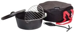 Charmate Cast Iron Camp Oven Kit