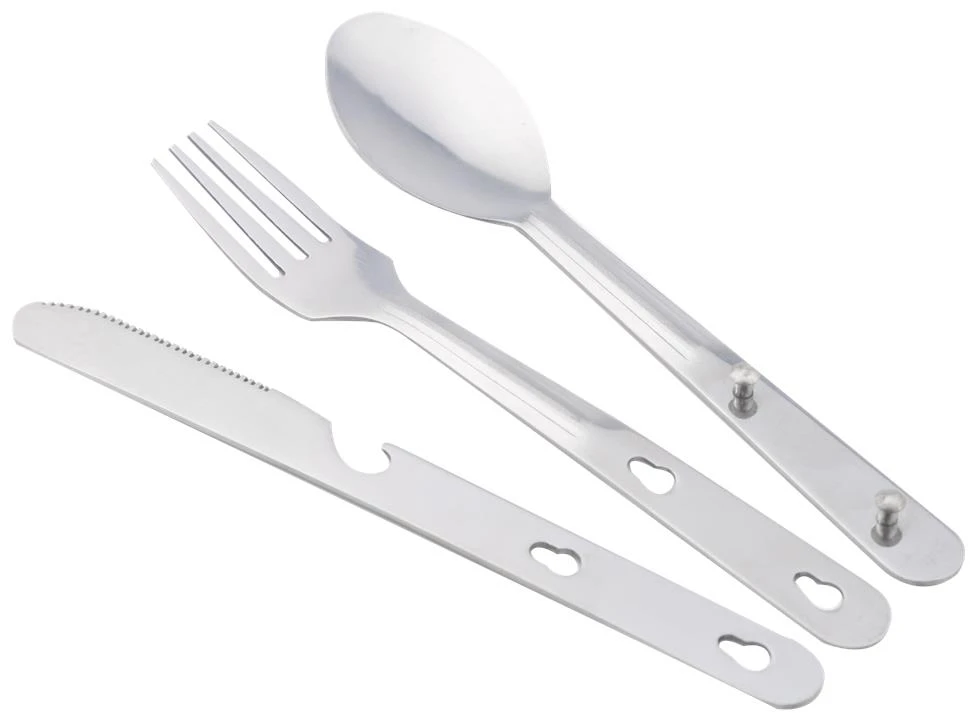 Traverse Stainless Steel Camping Cutlery Set