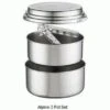 MSR Alpine 2 Stainless Steel 2 Person Pot Cookset
