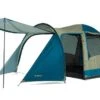 OZtrail Tasman 4V Plus 4-Person Dome Tent – Light Grey/Blue