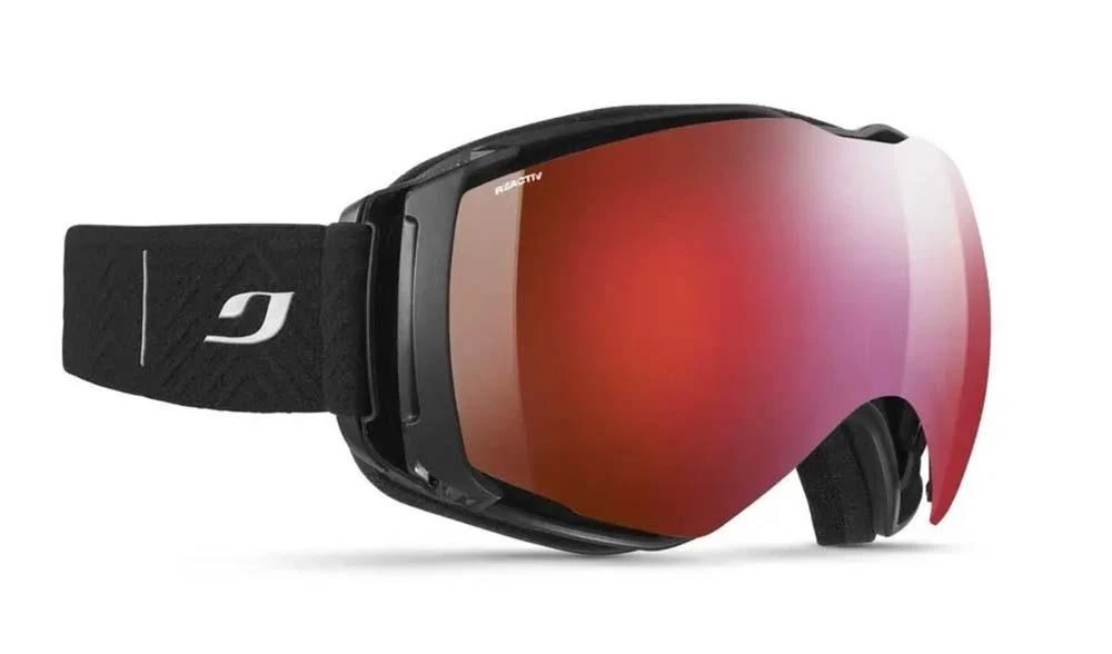 Julbo AEROSPACE Ski Goggles – Black – Reactiv High Contrast 0-4