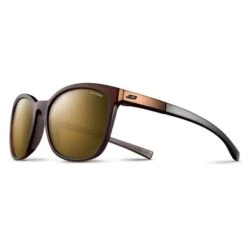 Julbo Spark Womens Polarised Sport Sunglassess – Matt Transluscent Brown/Black