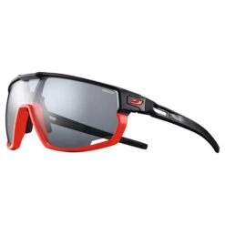Julbo Rush Reactiv Performance Sunglasses – Matte Fluro Orange/Black – Reactiv 0-3