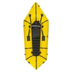 Kokopelli Nirvana Self-Bailing 1 Person Packraft – Yellow