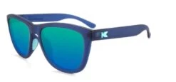 Knockaround Premiums Sport Sunglasses – Rubberized Navy / Mint