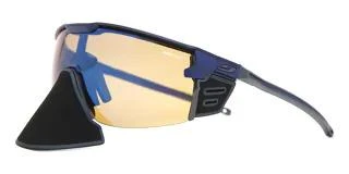 Julbo Ultimate Cover Sunglasses β Matt Dark Blue/Blue Reactiv