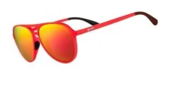Goodr Mach G Aviator Running Sunglasses – Captain Blunt’s Red-Eye