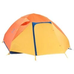 Marmot Tungsten 4-Person Lightweight Hiking Tent – Solar/Red Sun