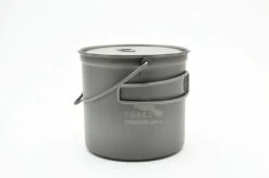 Toaks Titanium Cooking Pot With Bail Handle – 1100ml