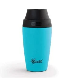 Cheeki Insulated Reusable Coffee Mug – 350ML – Aqua