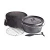 Campfire 9 Quart Dutch Oven Set – Black