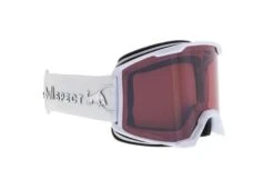Red Bull Solo Snow Goggles – Matt White/Pink/Silver Mirror