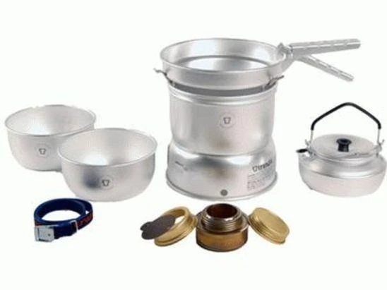 Trangia 25-2 Storm Ultralight Aluminium Cook Set & Kettle β Large