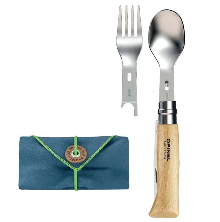 Opinel Picnic + Cutlery Insert Set W/N08 Knife