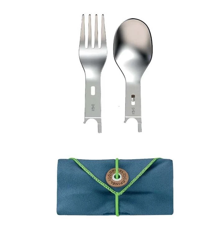 Opinel Picnic + Fork, Spoon & Napkin Set