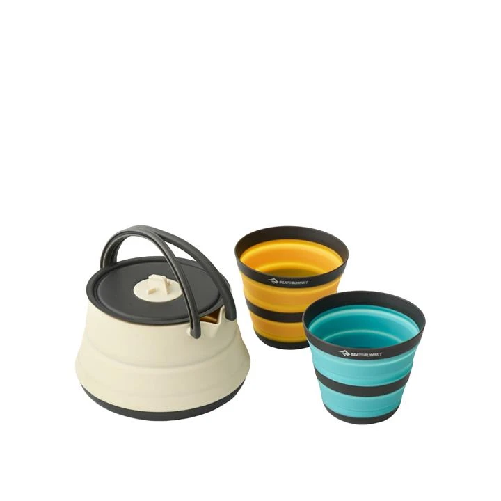 Sea To Summit Frontier 3 Piece Ultralight Collapsible Kettle 2 Person Cook Set